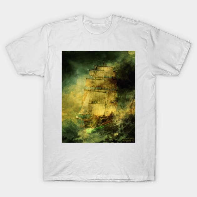 Stormy Seas T-Shirt by JimDeFazioPhotography